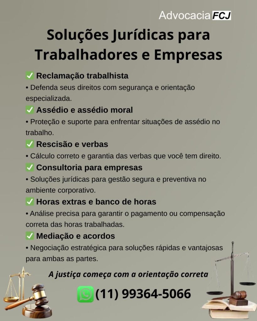 Soluções Jurídicas para Trabalhadores e Empresas 