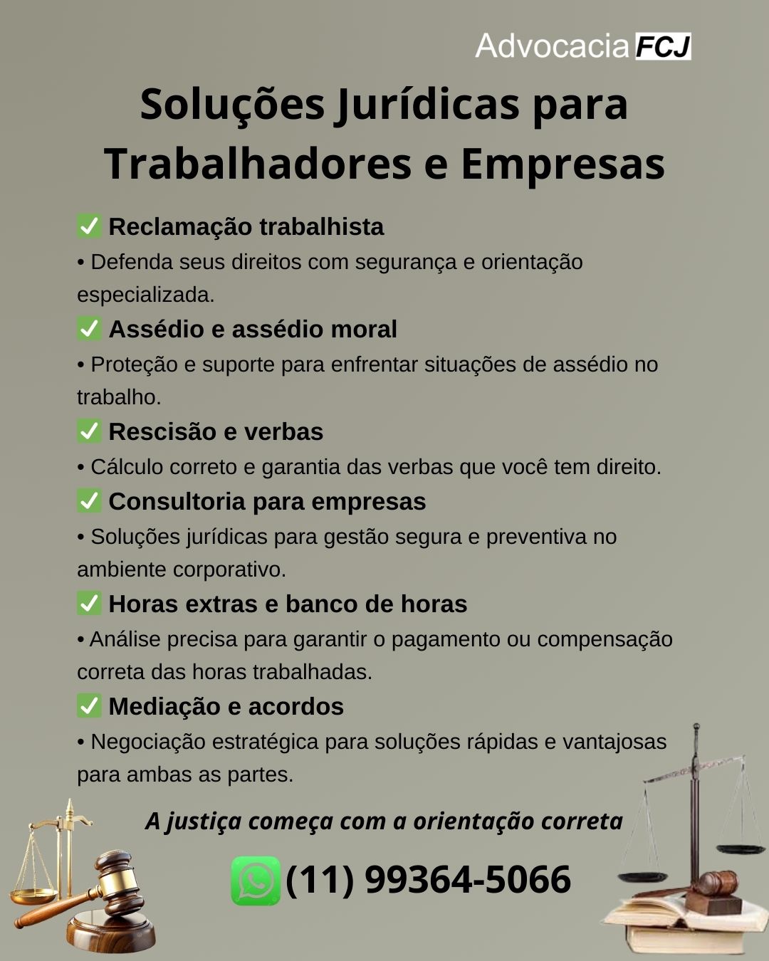 Soluções Jurídicas para Trabalhadores e Empresas